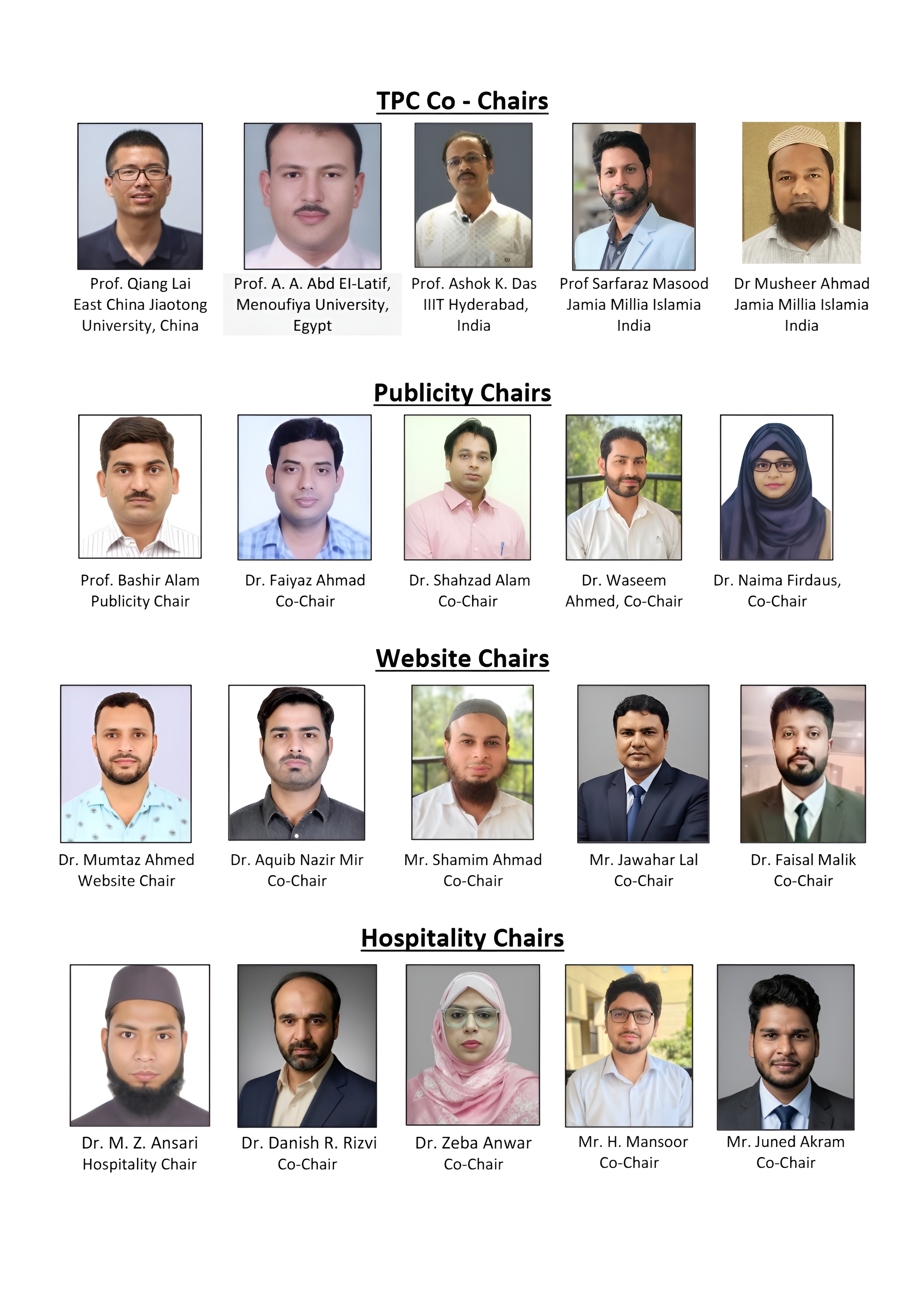 AIM-CON 2026; Committee